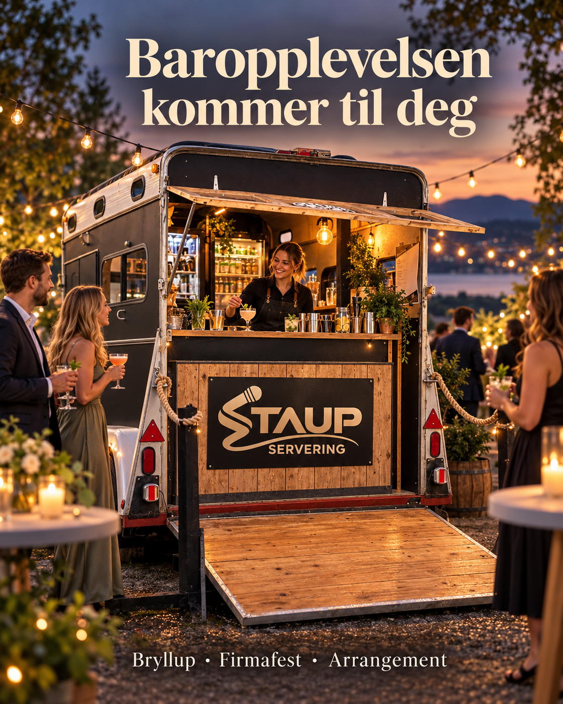 Frista Barvogna – barhenger med serveringsluker